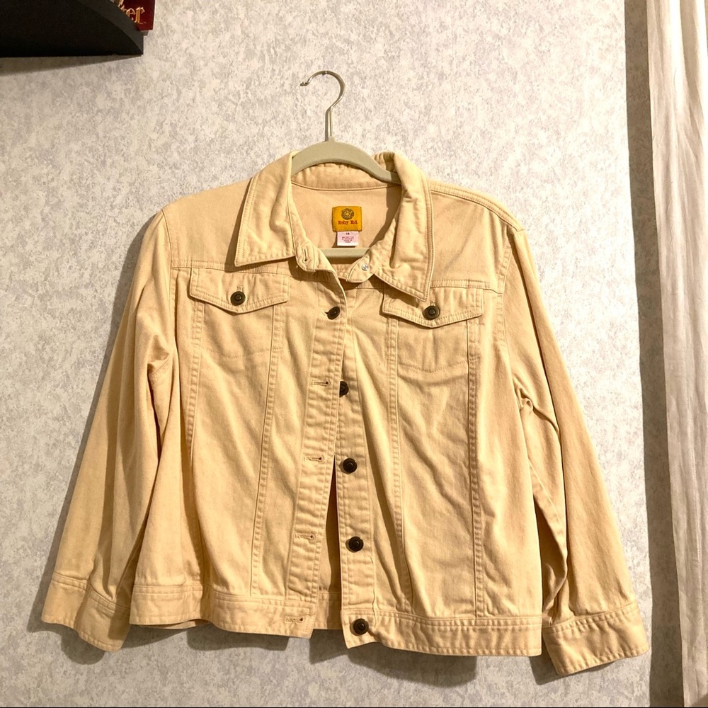 Ruby Rd. Size 14. Yellow.